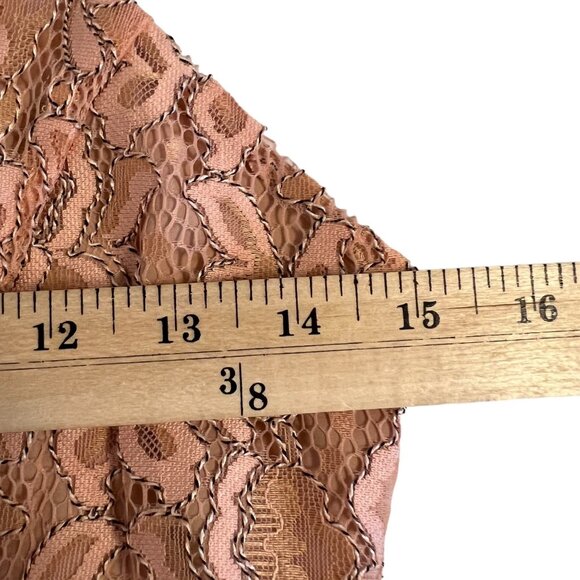 Revolve x NBD Brielle Sheer Blush Lace Romantic Midi Dress Size Small - Picture 6 of 12